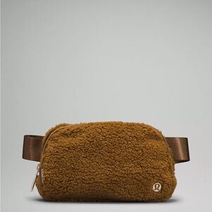 lululemon athletica Brown Sherpa Belt Bag